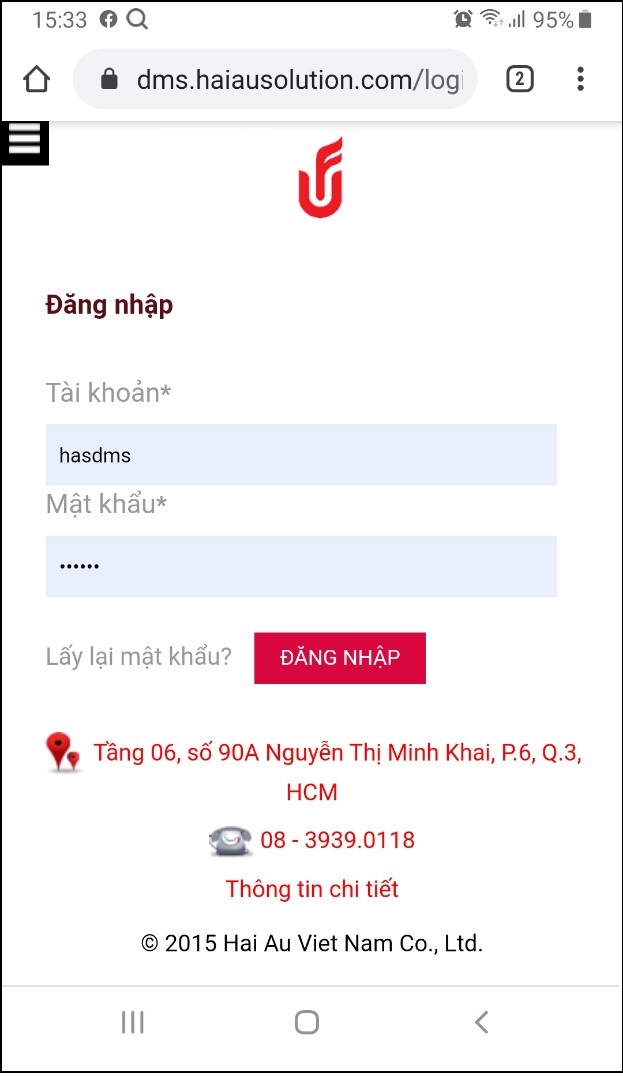 Website dịch vụ